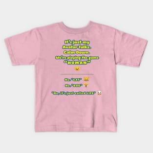 Game Called Life - Cow Knows Kids T-Shirt